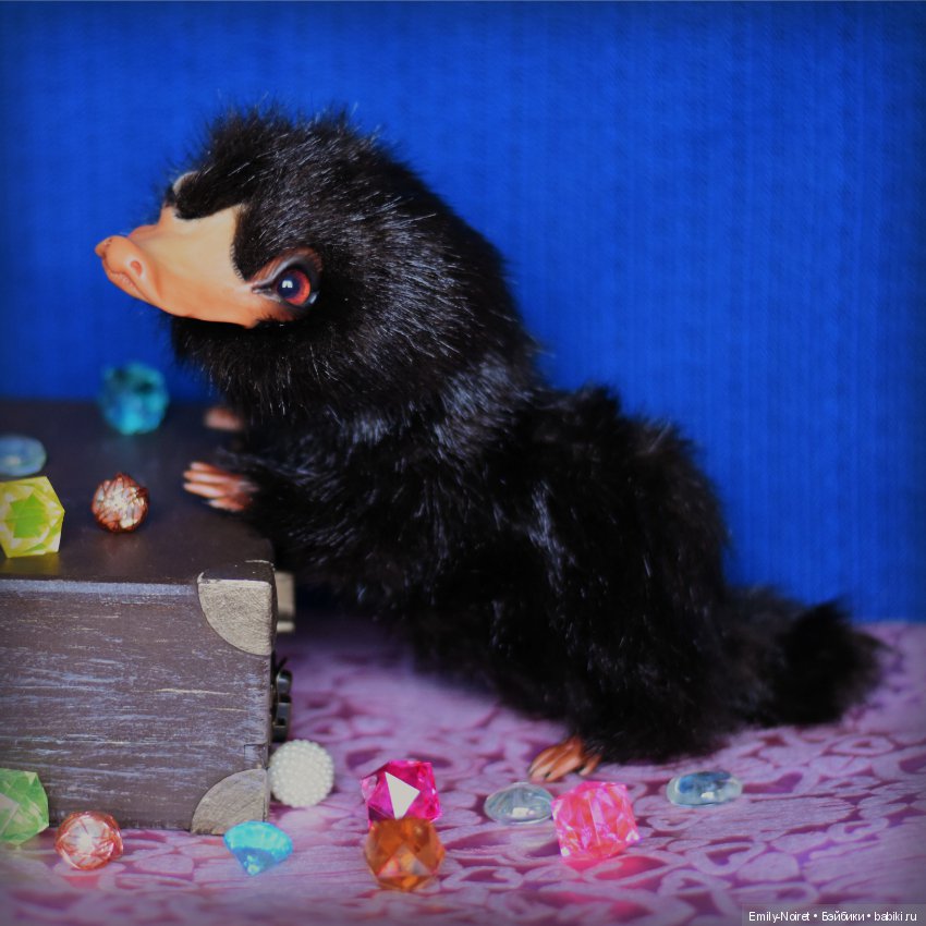 Niffler - любитель блестяшек из волшебного мира