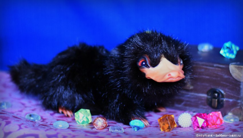 Niffler - любитель блестяшек из волшебного мира (фото 3)