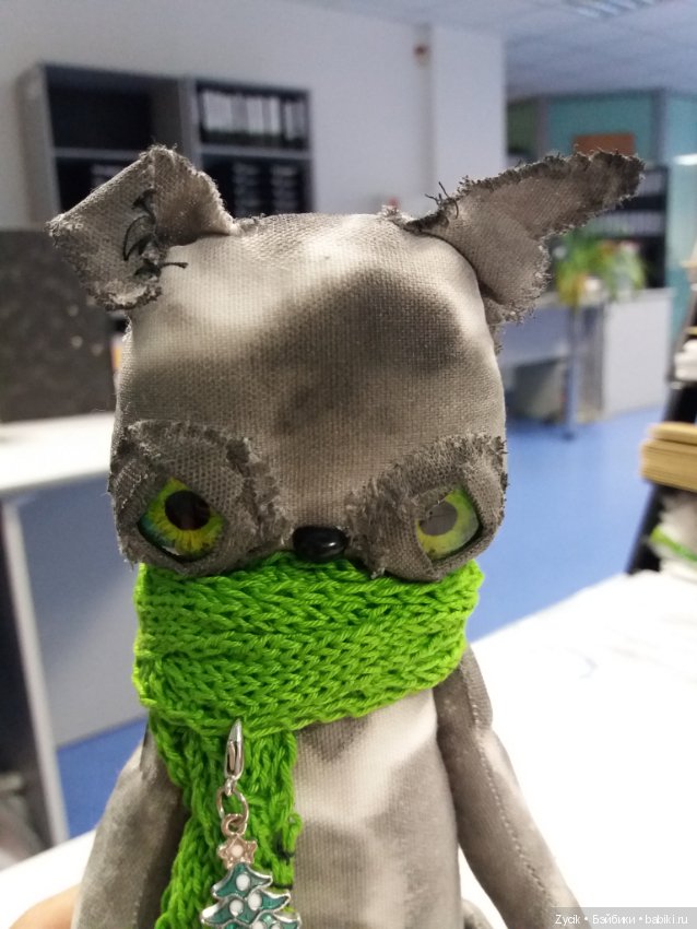 Чердачные котики Буки — Текстильные игрушки и примитивы: кофейные (фото 6)