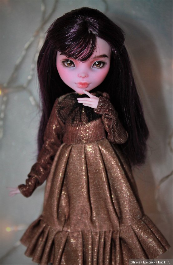 Азиаточка Элизабет — ООАК Monster High и Ever After High: репейнт