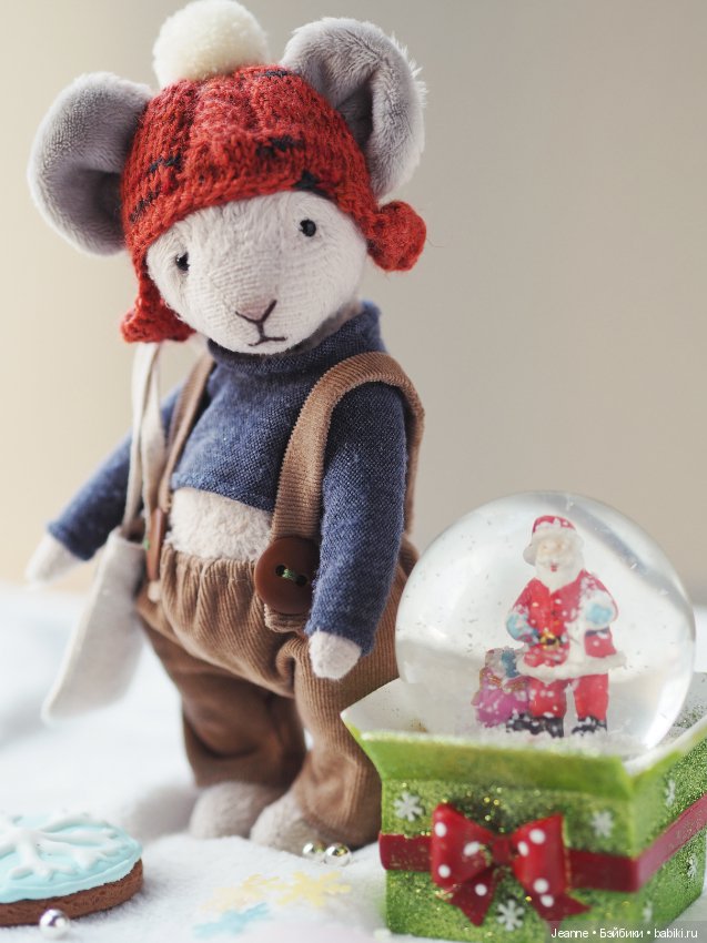 Mister Mouse — Авторские мишки Тедди и друзья: фото (фото 7)