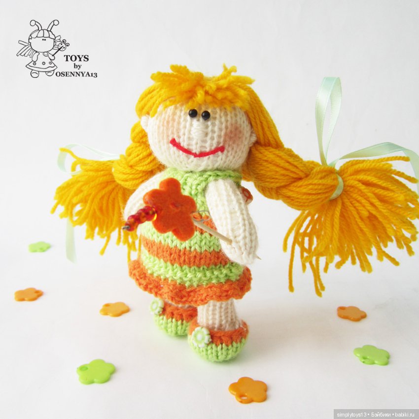 Пупсики бывают разные — Вязаные игрушки и амигуруми: крючком (фото 4)