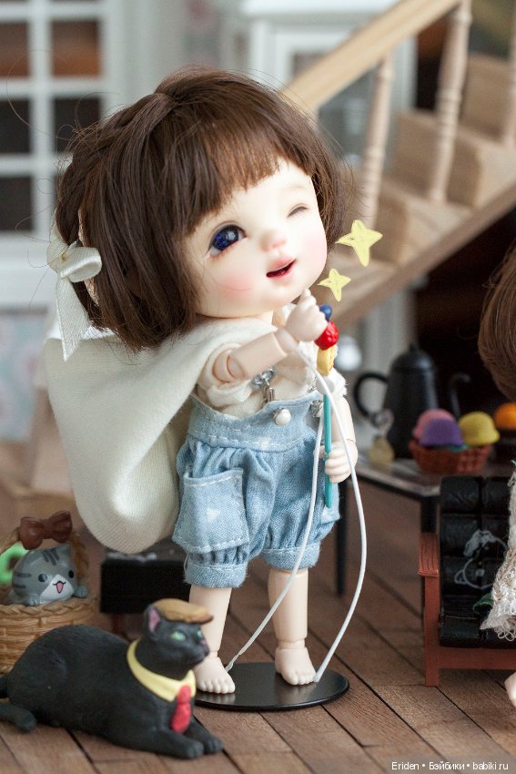 MercyDoll Aya & Mua новые девочки обитсу ob11 (фото 4)