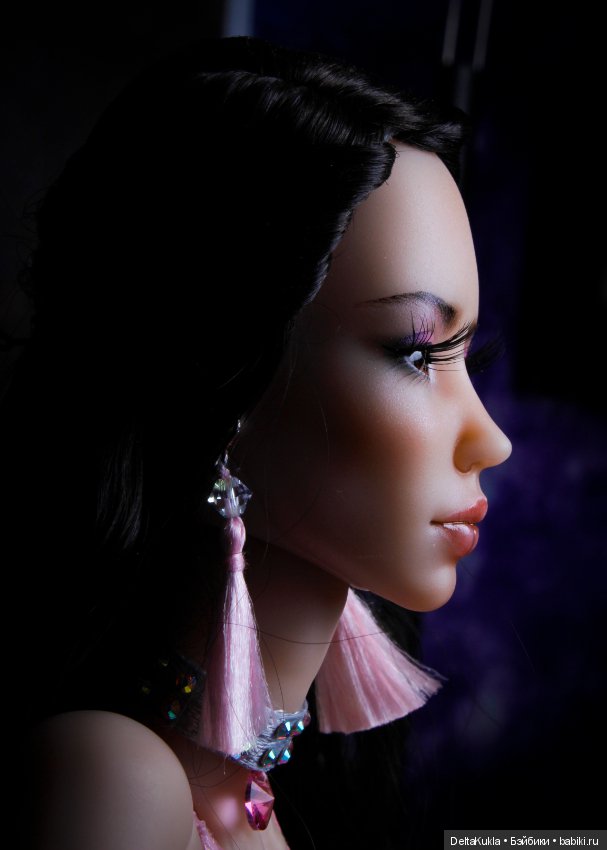 Линда, розовая карамель — Авторские шарнирные куклы своими руками: лепка