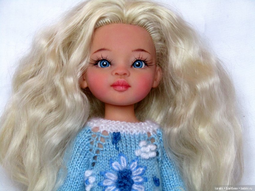 Блондинки бывают разные — ООАК Paola Reina (Паола Рейна) и испанских кукол: перерисовка (фото 8)