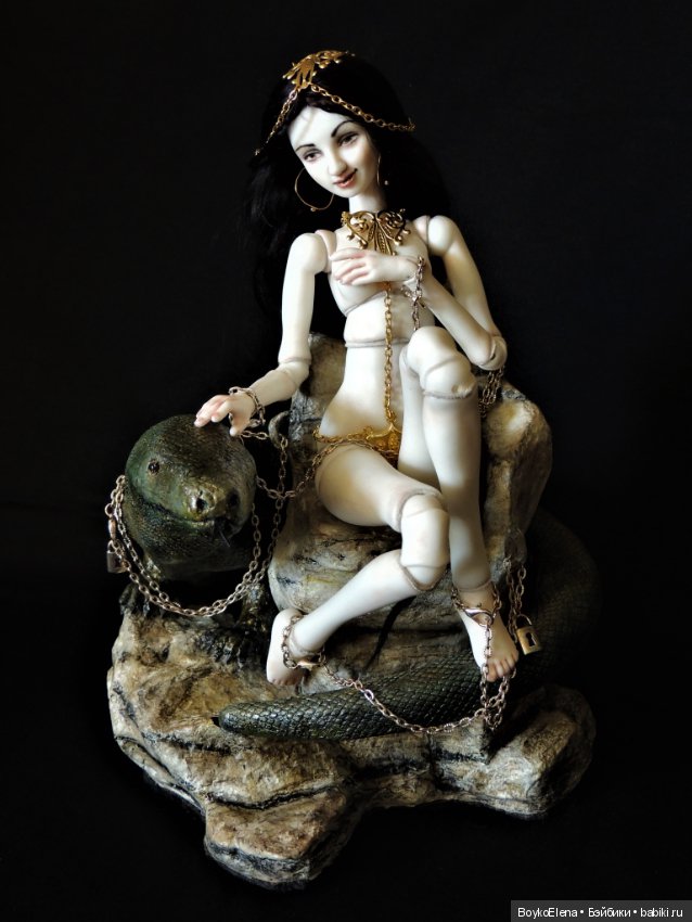 Андромеда из фарфора — Авторские шарнирные куклы своими руками: лепка