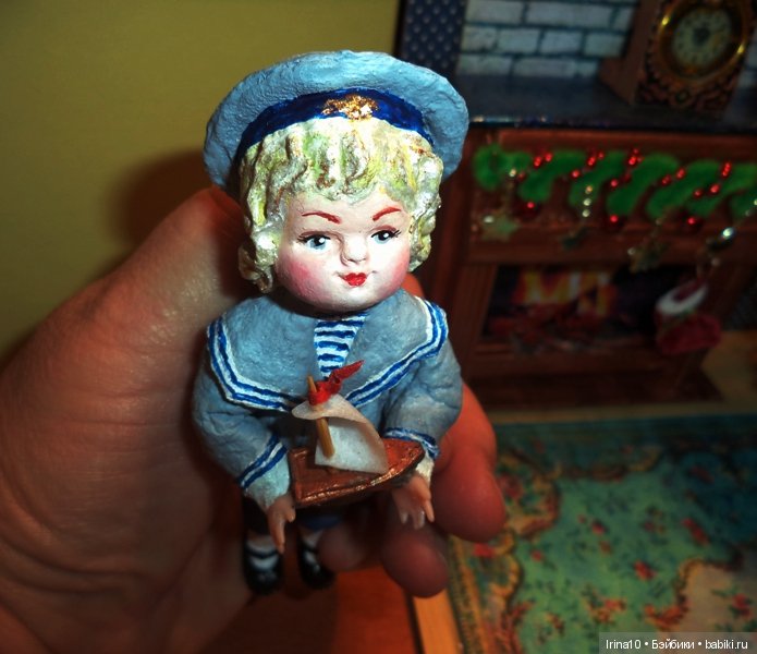 "Сказочное кукольное рождественское ретро" - продолжение прошлой публикации (фото 4)