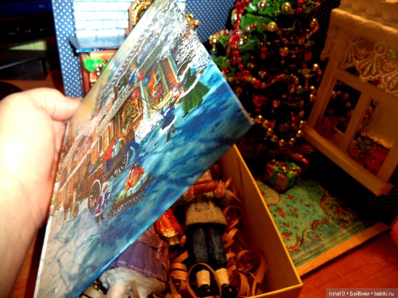 "Сказочное кукольное рождественское ретро" - продолжение прошлой публикации (фото 2)
