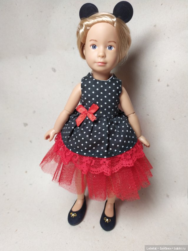 Вера в образе Минни — Куклы Kathe Kruse (Кате/Кэте Крузе): фото (фото 2)