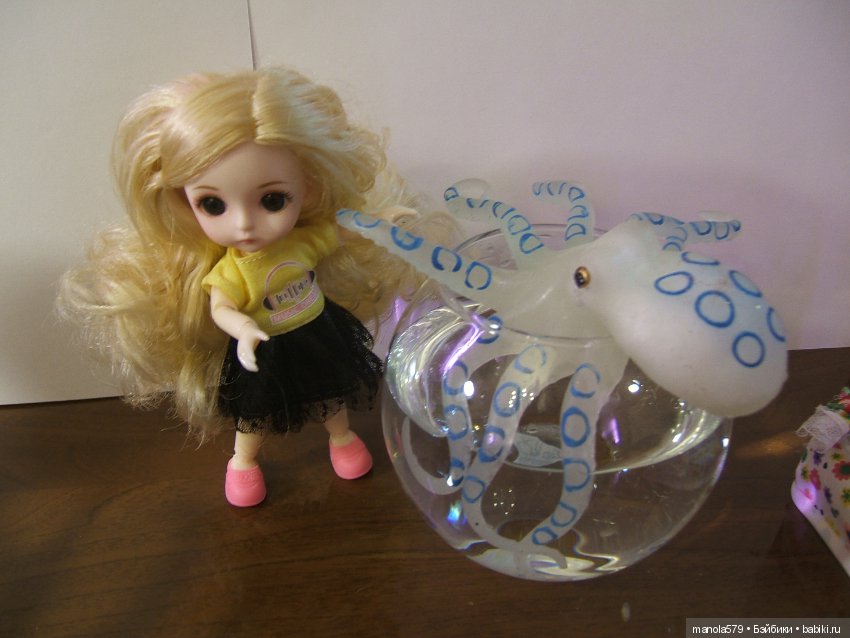 Продолжение сказочки "Три девицы вечерком замечтались о своём." Новый вечер с осьминогами