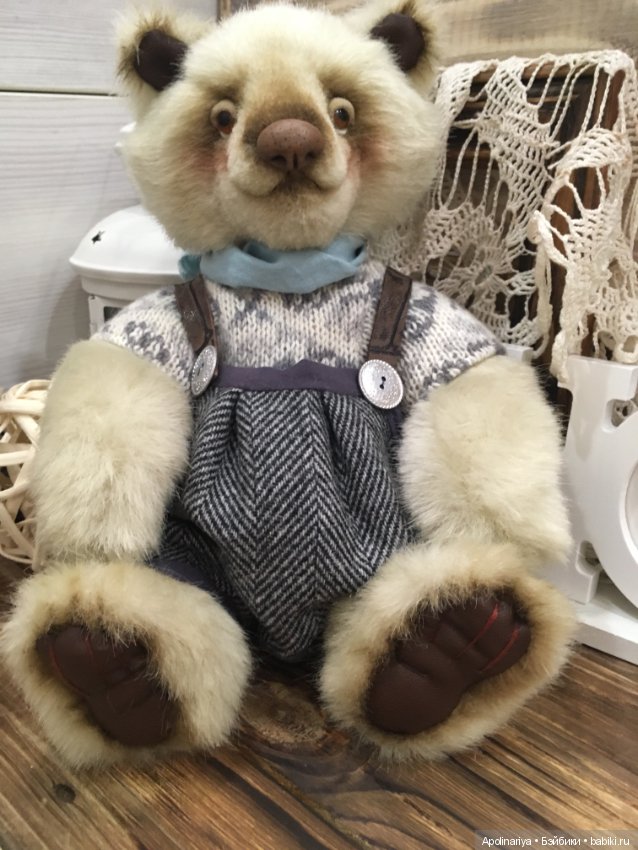 Patrick — Авторские мишки Тедди и друзья: фото (фото 3)