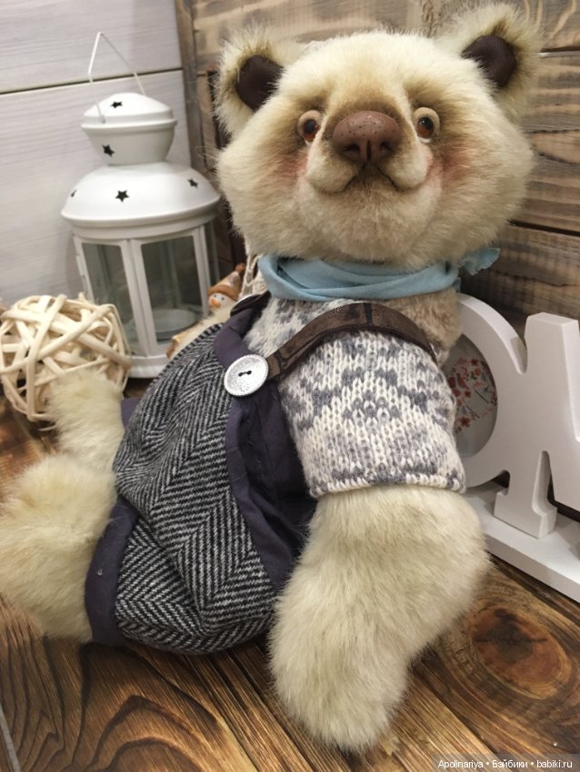 Patrick — Авторские мишки Тедди и друзья: фото (фото 5)