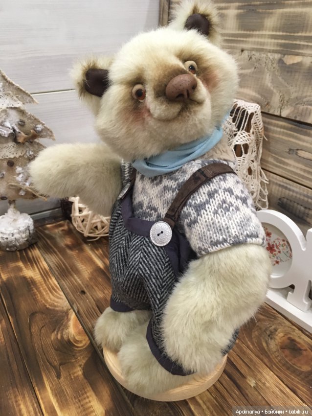 Patrick — Авторские мишки Тедди и друзья: фото (фото 6)