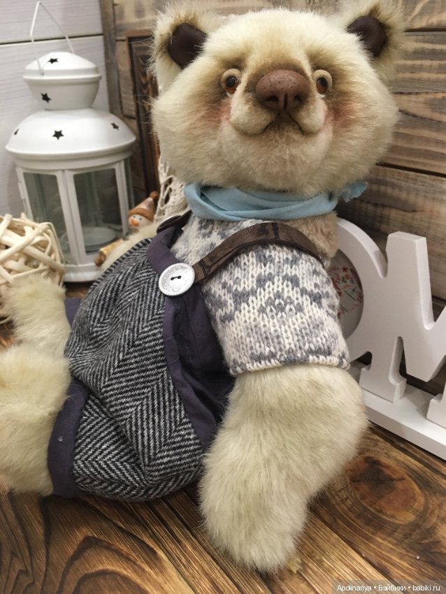 Patrick — Авторские мишки Тедди и друзья: фото (фото 4)