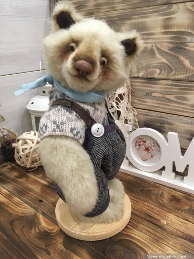 Patrick — Авторские мишки Тедди и друзья: фото (фото 8)