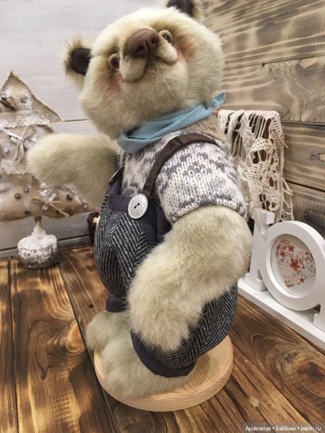 Patrick — Авторские мишки Тедди и друзья: фото (фото 7)