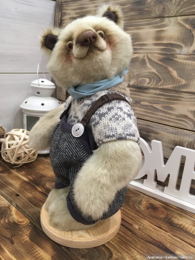 Patrick — Авторские мишки Тедди и друзья: фото (фото 10)