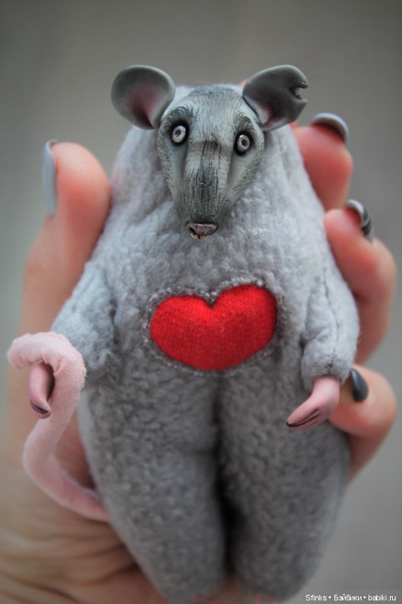 Крысак. Моя первая самодельная игрушка (фото 5)