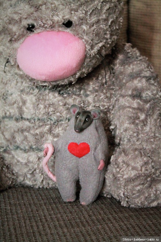 Крысак. Моя первая самодельная игрушка (фото 8)