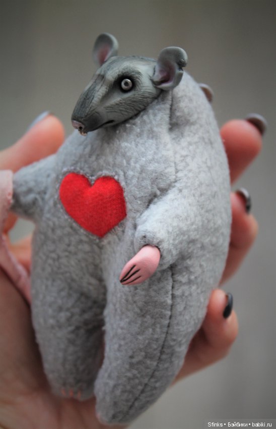 Крысак. Моя первая самодельная игрушка (фото 4)