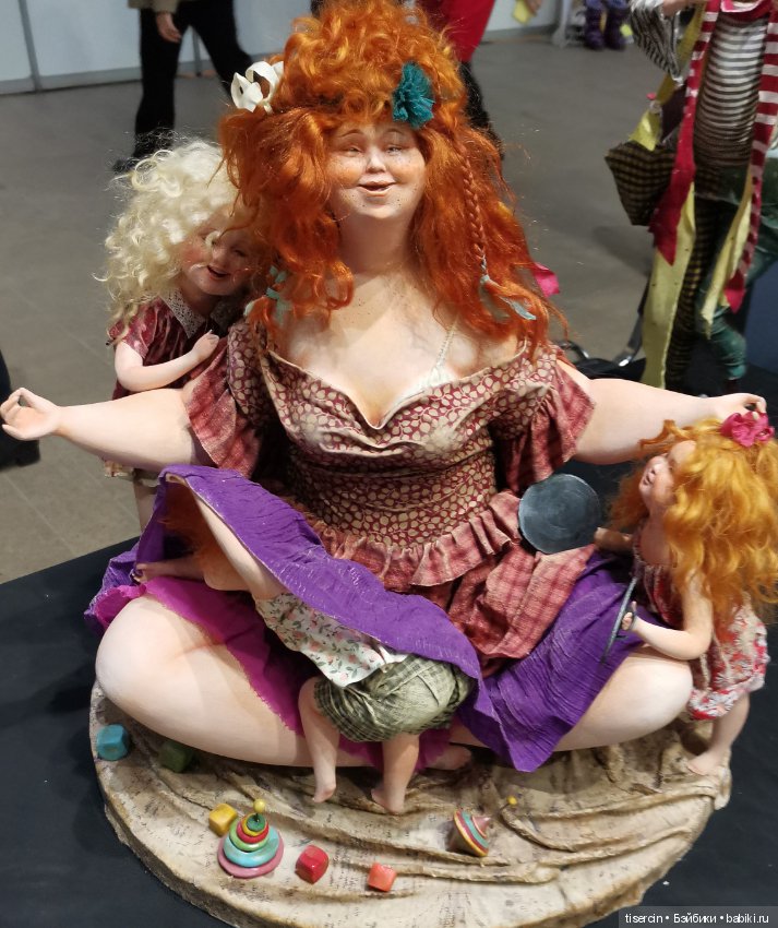 Гостиный двор. Декабрьская выставка кукол 2019 г., часть 2 (фото)