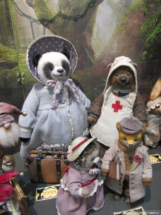 "Искусство куклы" 2019. Часть вторая. Авторские звери. И не только звери из меха (фото 5)