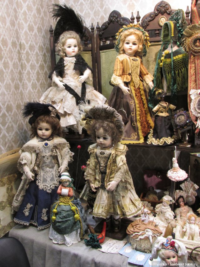 "Искусство куклы" 2019. Часть первая. Антикварные куклы и реплики