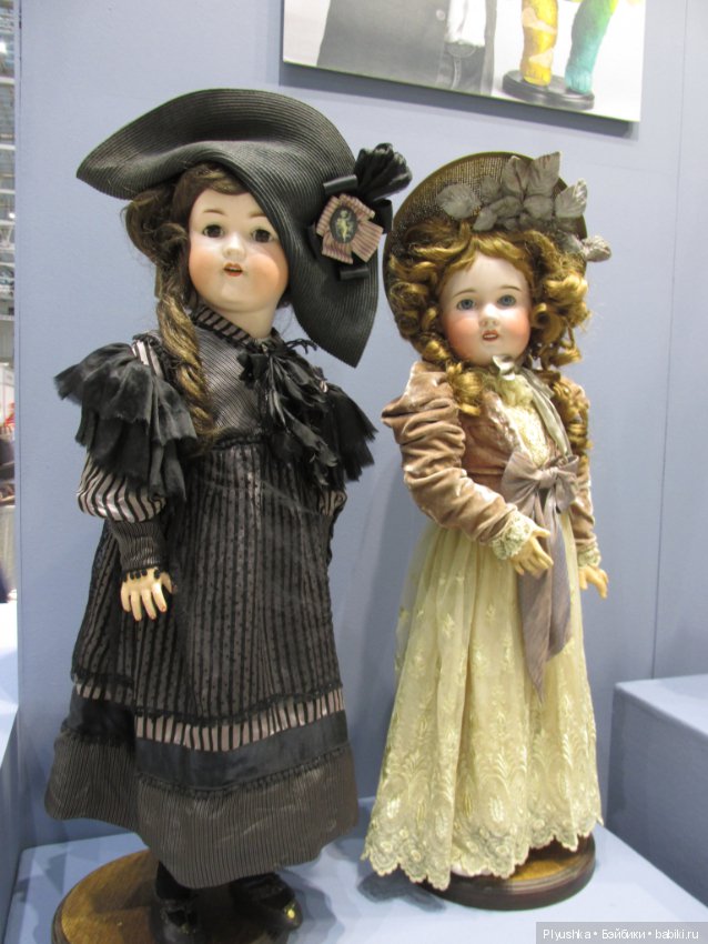 "Искусство куклы" 2019. Часть первая. Антикварные куклы и реплики