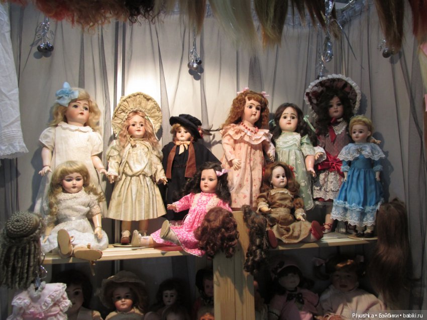 "Искусство куклы" 2019. Часть первая. Антикварные куклы и реплики