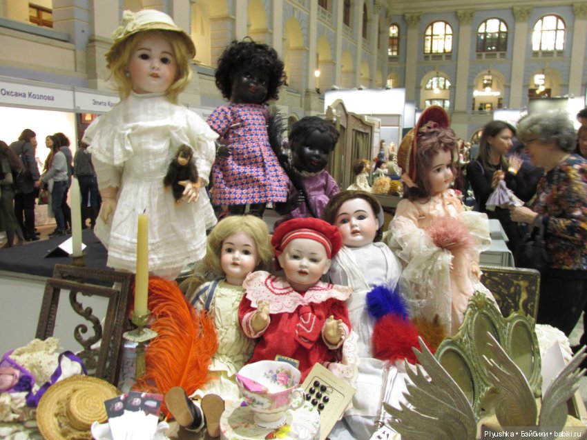 "Искусство куклы" 2019. Часть первая. Антикварные куклы и реплики