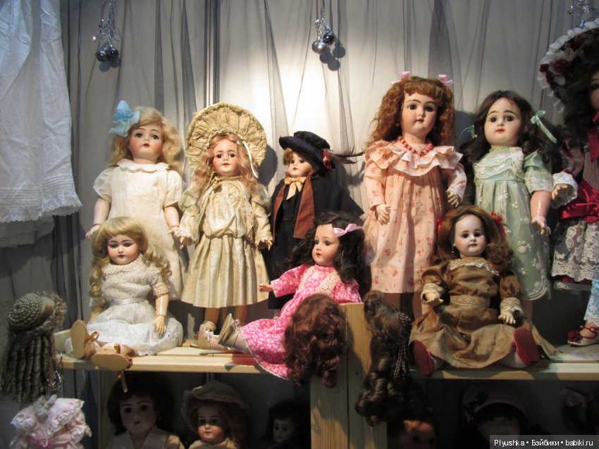 "Искусство куклы" 2019. Часть первая. Антикварные куклы и реплики