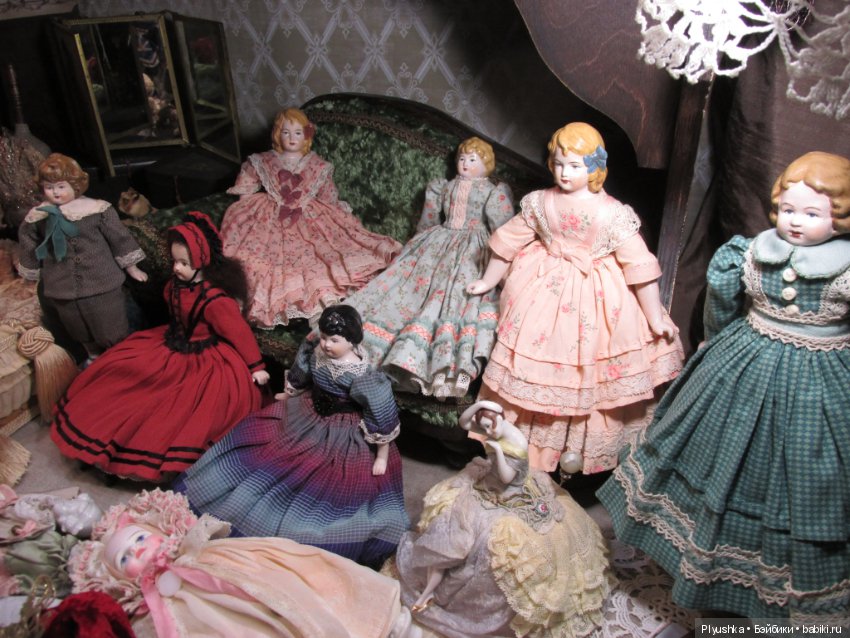 "Искусство куклы" 2019. Часть первая. Антикварные куклы и реплики