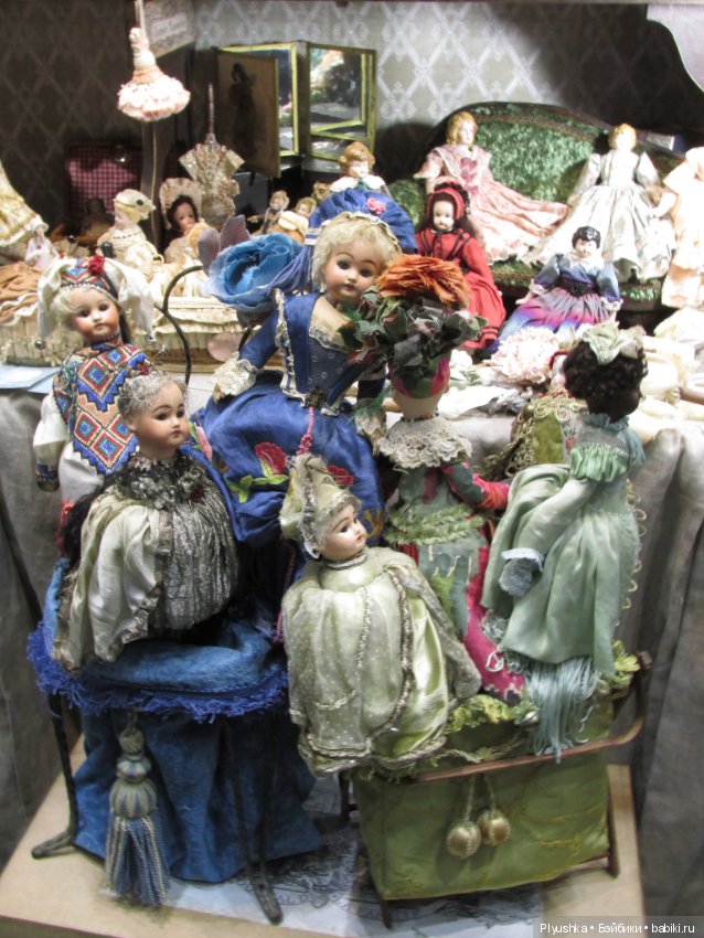 "Искусство куклы" 2019. Часть первая. Антикварные куклы и реплики