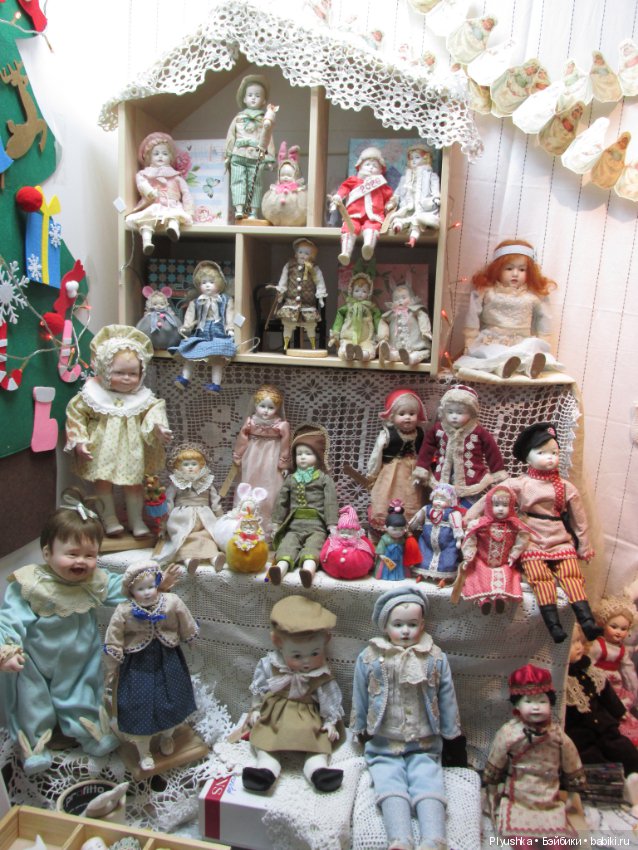 "Искусство куклы" 2019. Часть первая. Антикварные куклы и реплики