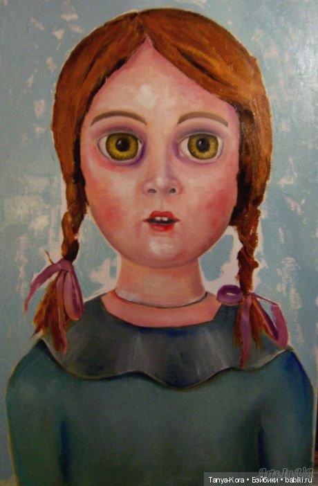 Портрет куклы. Магия антиквариата