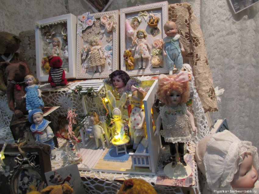 "Искусство куклы" 2019. Часть первая. Антикварные куклы и реплики