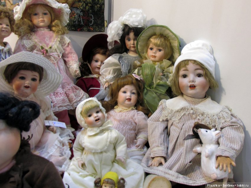 "Искусство куклы" 2019. Часть первая. Антикварные куклы и реплики