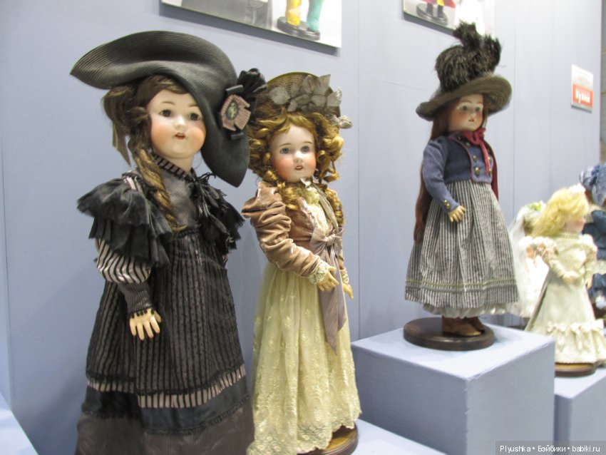 "Искусство куклы" 2019. Часть первая. Антикварные куклы и реплики