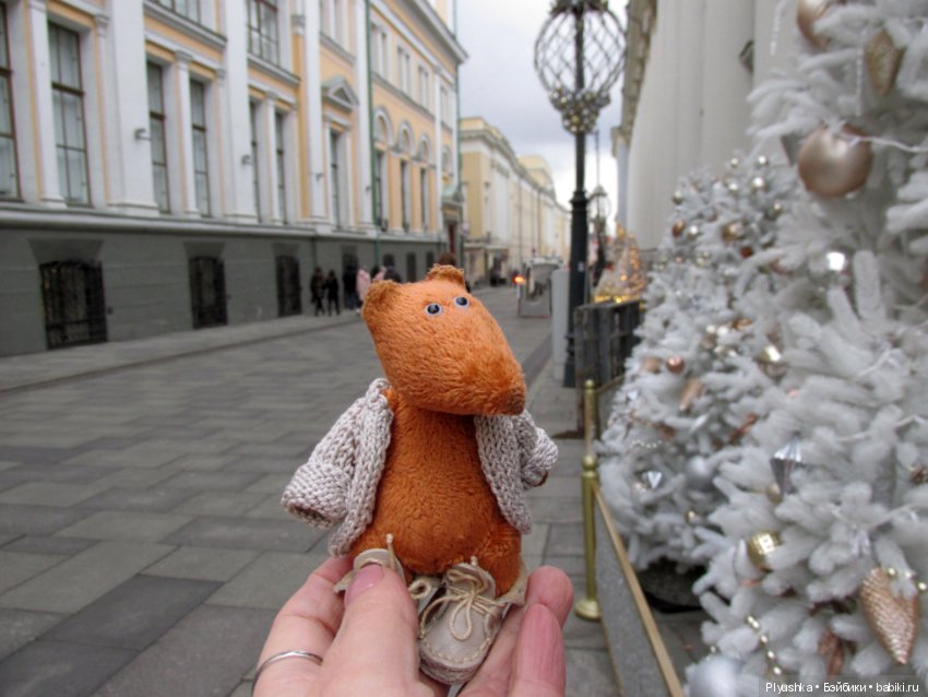 Лис Люк и Москва в праздничном убранстве