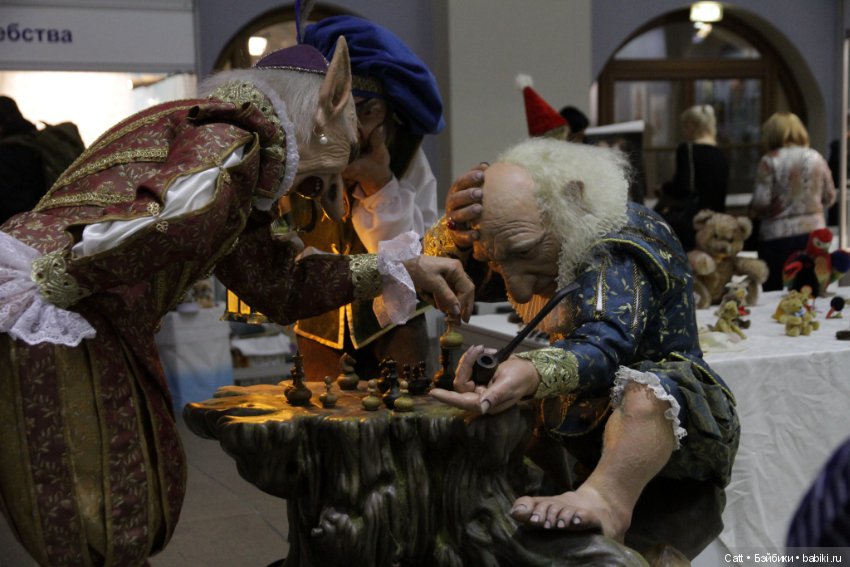 Московская Международная Выставка " Искусство куклы" 3 часть