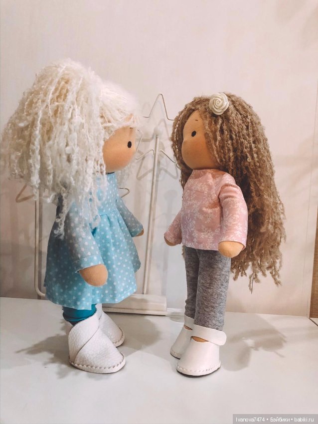 Кукла ручной работы, текстильная (фото 3)