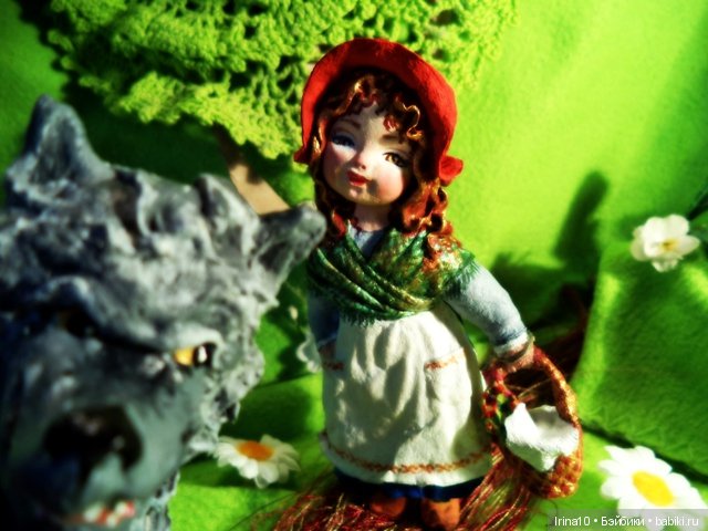 Новые ватные игрушки "Про Красную Шапочку" (фото 5)