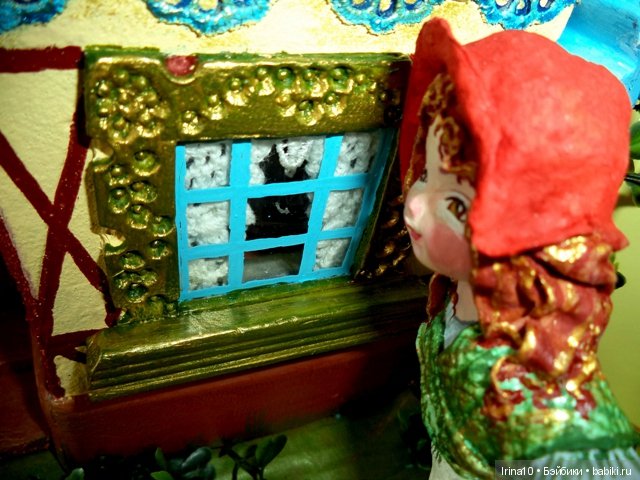 Новые ватные игрушки "Про Красную Шапочку" (фото 9)