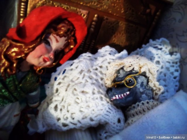 Новые ватные игрушки "Про Красную Шапочку"