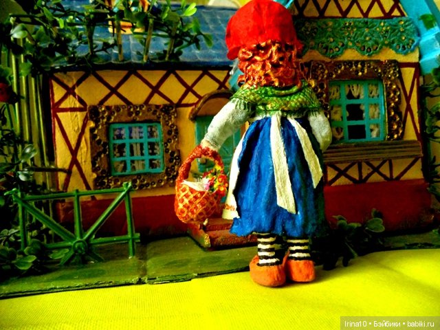 Новые ватные игрушки "Про Красную Шапочку" (фото 8)