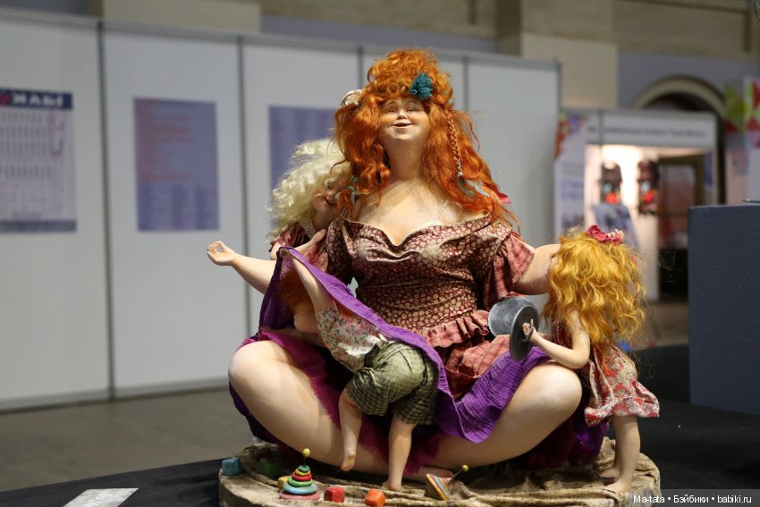 Портреты с выставки "искусство куклы"