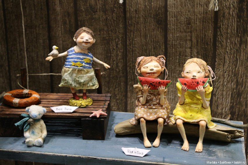 Портреты с выставки "искусство куклы"