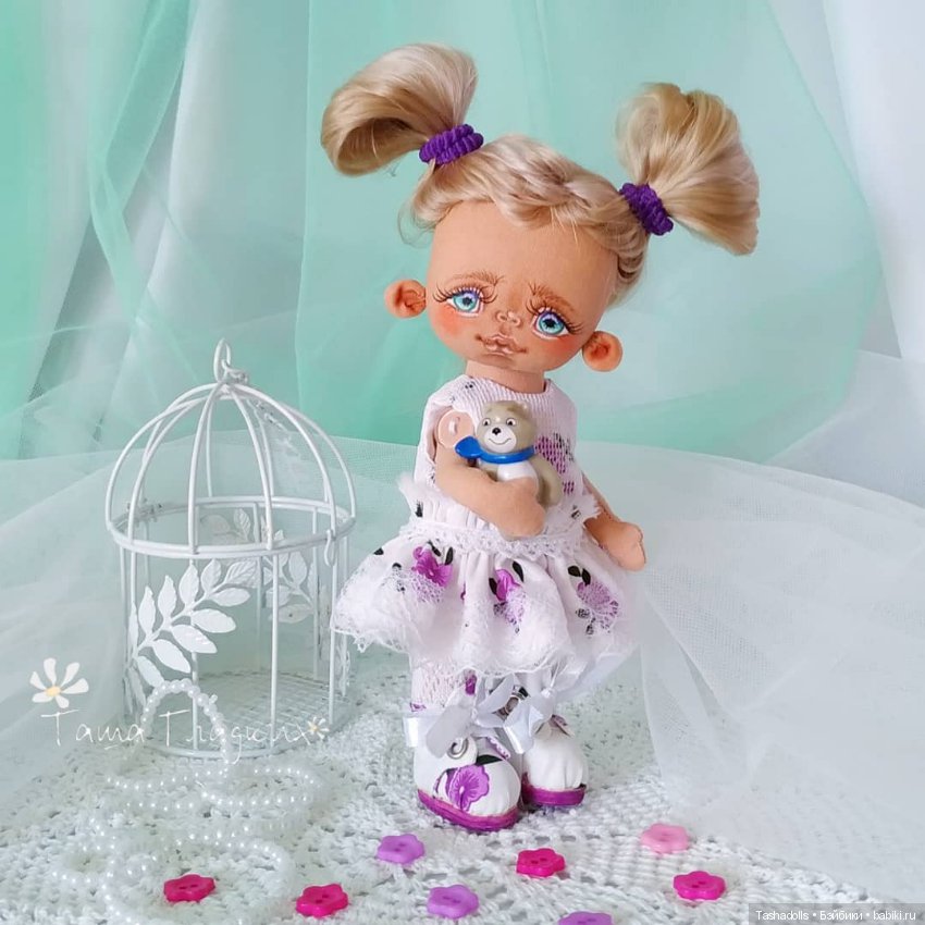 Капельку нежнятинки — Авторские текстильные куклы: Вальдорфские
