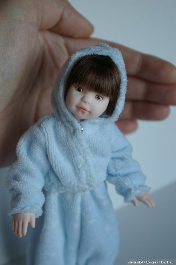 Играюсь с первой крошкой — Авторские шарнирные куклы своими руками: лепка (фото 3)