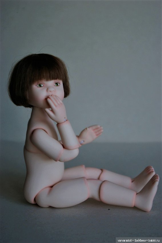 Играюсь с первой крошкой — Авторские шарнирные куклы своими руками: лепка